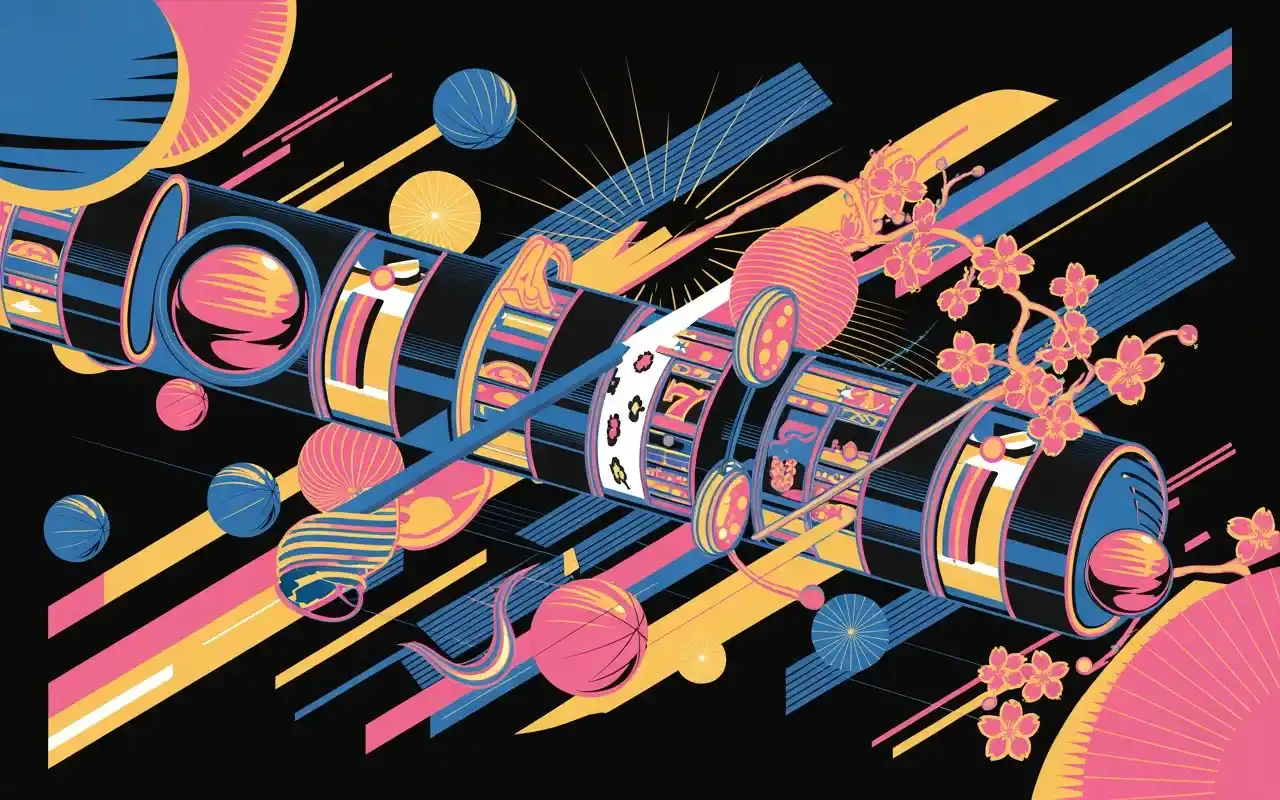 Pachinko hall interior